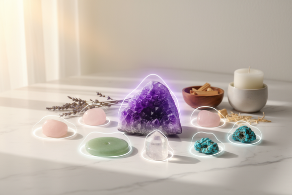 Wirkung von Heilsteinen und Anwendung