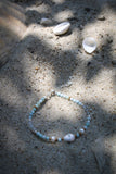 Larimar Armband Silber vergoldet