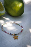 Seestern Armband mit Turmalin