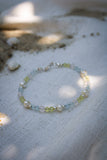 Buntes Edelsteinarmband Silber