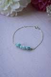 Larimar Silberarmband