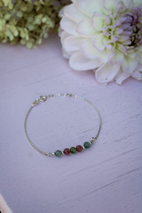Turmalin Silberarmband