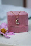"Moonshine" Anhänger mit Diamant