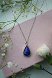 Lapislazuli mit Silberkette