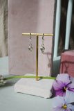 Rosenquarz Ohrringe Silber